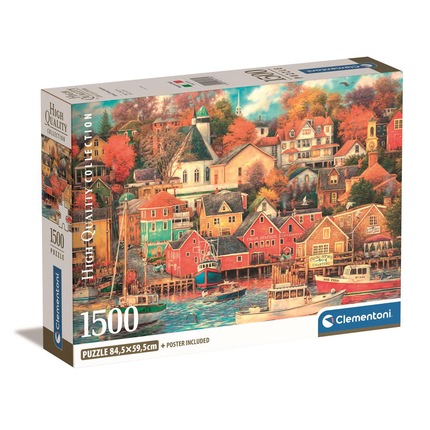 clementoni-clementoni-cb-hqc Good Times Harbor 1500pcs